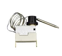 Termostato de freidora eléctrica de 240 °C con control de temperatura de precisión, carcasa de porcelana para protección contra sobrecalentamiento, compatible con freidoras de cocina comercial y