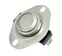 Termostato de límite alto de reinicio manual 62775 para hornos Dacor - Corte de 104.4 °C, interruptor de seguridad de horno de metal negro compatible con electrodomésticos Dacor Range