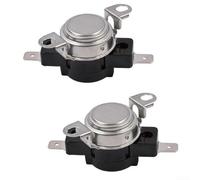Termostato de límite de horno de repuesto WPFor 4449751 para rangos con números alternativos para 4449751 1550872 AH2375382 EA2375382 (2 piezas)