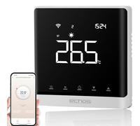 Termostato de pared para calefacción por suelo radiante, wifi, termostato de habitación sobre smartphone Tuya Smart Life Amazon Alexa Google Home controlable, termostato de suelo radiante, termostato