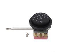 Termostato de radiador eléctrico con control de temperatura ajustable de 0 a 120 grados Celsius y conjunto de sonda capilar