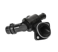 Termostato de refrigerante, para Passat 1.8T. Carcasa del termostato del Motor con Brida de Sensor y Tubo de ventilación del refrigerante. 06B121111M