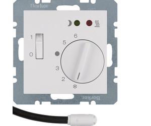 Termostato de suelo Hager Berker con interruptor de contacto - 20348989