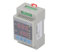 Termostato del Controlador de Temperatura del Riel Guía para Din, Termostato de Temperatura Control de Temperatura Micro Módulo Pantalla Digital Controladores de Temperatura