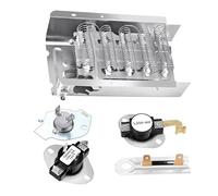 Termostato Del Elemento Calefactor De La Secadora 279838 279816 3977767 3392519 3387134 Pieza De Reparación Del Aparato Del Calentador De Secado, Compatible Con Whirl-pool(279838 332519 338713)