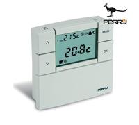 Termostato digital 3v serie 'zefiro' 84x84mm color blanco perry
