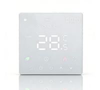 Termostato Digital Calefaccion, Touchscreen Termostatos Programable Diariamente Termostatos Suelo Radiante electrico De Pared AC 90-240V 3A, Termostato Ambiente para Caldera Gas, Sin Función WiFi