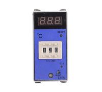 Termostato Digital E5EM, Controlador de Temperatura; Instrumento de Control de Temperatura con termopar Tipo K y Pantalla LCD; Rango de 0 a 399 °C, Alta precisión y Control