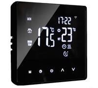 Termostato digital inteligente con conexión WiFi Controlador de temperatura programable Pantalla táctil Pantalla LCD Aplicación Control remoto Horario semanal para sistema de calefacción del hogar