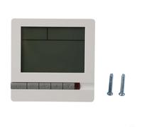 Termostato digital LCD, gran pantalla de retroiluminación azul, carcasa ABS + PC, control preciso de temperatura, funcionamiento de CA 220 V para calefacción y refrigeración