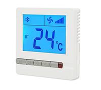 Termostato Digital, LCD Termostato Digital Compresor de retardo Aire Acondicionado Protección del termostato Unidad de Bobina del Ventilador Controlador de Temperatura