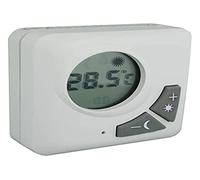 Termostato Digital programable, Pantalla LCD, Control Remoto, Ajustable, Ideal para optimizar el Consumo energético y Mantener la Temperatura deseada.