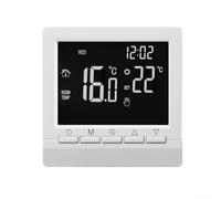 Termostato digital programable para el hogar - Pantalla LCD Controlador de temperatura ambiente - Control de calor por suelo radiante Kit de termostato digital - Para calefacción de caldera