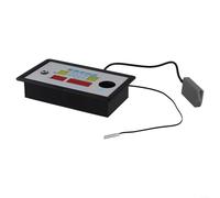 Termostato digital programable para incubadora, controlador de temperatura, pantalla LCD de 12 V, para huevos de gallina, pato, ganso, con control de humedad de 110 ℃