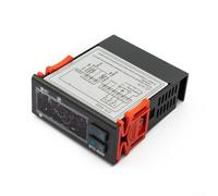 Termostato Digital Refrigeración Descongelación 220V AC | Doble sensor incluido, refrigeración, descongelación automática, ventilador integrado, alarma visual