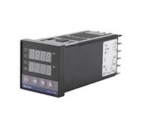 Termostato Digital REX-C100 Controlador de Temperatura LED Inteligente con Tecnología de Ajuste Automático PID AC110V-240V 0 ℃ - 1300 ℃