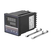 Termostato Digital, REX-C700 Controlador de Temperatura PID Digital Entrada de Termopar Salida de relé 220V, Controladores de Temperatura