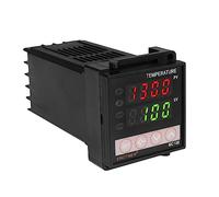 Termostato Digital, Termopar Universal de Salida analógica de 0-10V, termostato Controlador de Temperatura PID Digital de Entrada PT100 for Calor frío con Alarma,Control de Temperatura Interior