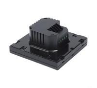 Termostato digital WiFi para automatización del sistema de calefacción con horarios personalizados y soporte de voz para Alexa y Google Assistant (calentamiento de agua de 3 A)