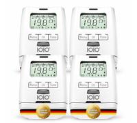 Termostato electrónico para radiador, calidad prémium, 4 unidades, con válvula HT 2000, fabricado en Alemania
