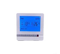 Termostato Empotrable AC220V para Fan Coil 5-35°C | Control para preciso 5-35°C, voltaje AC220V, para ideal para confort en hogar y oficina, compacto