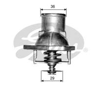 Termostato GATES Refrigerante 92°C Para Opel Vectra A TH15192G1