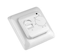 Termostato Giratorio - Perilla Mecánica De 16 A, Controlador Ajustable Manual De 230 V | Termostato De Calefacción Por Suelo Radiante Para Sistemas Eléctricos O A Base De Agua, Regulador De Temperatur