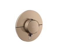 Termostato hansgrohe AXOR ShowerSelect ID, Highflow, empotrado, 1 consumidor, una salida adicional, redondo, 36776300, Color: Oro rojo pulido