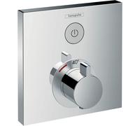 Termostato hansgrohe ShowerSelect, empotrado, 1 consumidor, cromado, 15762000