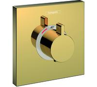 Termostato hansgrohe ShowerSelect, Highflow, empotrado, 15760990, Color: Óptica Oro Pulido