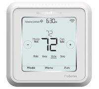 Termostato Honeywell TH6220WF2006/U Lyric T6 Pro Wi-Fi - programable con etapas de hasta 2 bombas de calor/1 bomba frío-calor o 2 bombas de calor/2 bombas de frío convencionales
