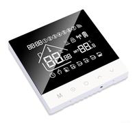 Termostato inalámbrico con control de aplicación para calefacción eléctrica por suelo radiante y sistemas de calefacción por suelo radiante con horario programable de 7 días