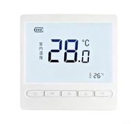 Termostato inalámbrico inteligente para aire acondicionado, control de aplicación WiFi, compatible con voz, regulador de temperatura digital, pantalla táctil, dispositivo de ahorro de energía para