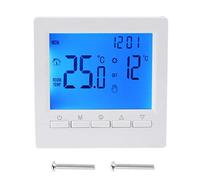 Termostato inalámbrico para habitación de 9 x 9 x 3, termostato digital electrónico con pantalla LCD, termostato inteligente montado en la pared, controlador de temperatura de calefacción por suelo