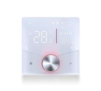 Termostato inteligente con WiFi para aire acondicionado, bobina de ventilador, termostato digital para aire acondicionado y calefacción, funciona con Alexa Google Home, termostatos domésticos (4 tubos