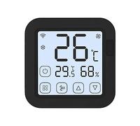 Termostato inteligente, Controlador de aire acondicionado inteligente Tuya, termostato con pantalla LCD Monitor de Sensor de humedad de temperatura de Control de aplicación