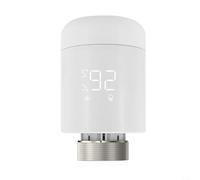 Termostato inteligente de radiador para conectividad Zigbee, control de calefacción programable, compatible con Tuya Smart App M30 x 1,5 mm, juego de adaptadores con ventana de detección abierta