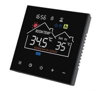 Termostato inteligente habilitado para WiFi con control de pantalla táctil, bloqueo de seguridad para niños, múltiples modos y programación semanal (16A-WIFI)