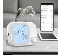 Termostato inteligente inalámbrico, controlador de temperatura digital para Tuya para Alexa Support, control de temperatura, transmisión de 300 m (WIFI)