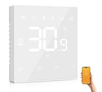 Termostato inteligente para agua: calefacción por suelo radiante y caldera de gas, Smart Tuya WiFi, termostato SmartDigital para habitación, control por voz compatible con Alexa/Google Home/Smart Life