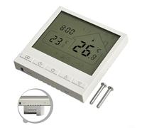Termostato inteligente programable para calefacción por suelo radiante, soporta programación de 5-2 días, sensor de temperatura y múltiples asistentes de voz (16 A)