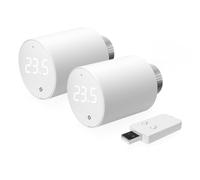 Termostato inteligente Shelly WiFi programable blanco M30 x 1.5mm pack 2 unidades