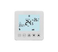Termostato inteligente, Termostato de bobina de ventilador de aire acondicionado 2P 4P con control remoto de voz programable, App(W08AC-4-4P)