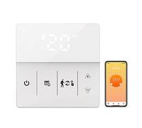 Termostato Inteligente Wi-Fi Controlador de Temperatura Digital 16A para calefacción por Suelo eléctrico (para)