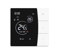 Termostato inteligente WiFi 316A para aplicación Tuya, control remoto, adecuado para calefacción de suelo eléctrico y sistemas de calefacción de caldera de gas de agua (blanco 16A-WIFI)