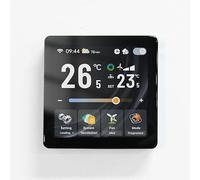 Termostato Inteligente WiFi 4 Tubos para Aire Acondicionado Fan Coil con Conexión WiFi para Soporte de Voz Inteligente Termostato Controlador