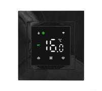 Termostato inteligente WIFI para calefacción por suelo radiante, controlador digital para sistemas de calefacción eléctrica, rango de 5 a 95 ° C, CA 95-240 V, carga de 17 A, carcasa de PC