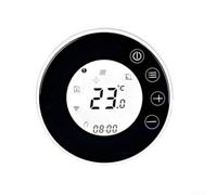 Termostato inteligente WiFi para Tuya, controlador de calefacción programable de 7 días con control remoto de aplicación, bloqueo infantil, pantalla digital para calefacción por suelo del hogar, negro