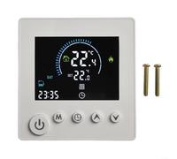 Termostato inteligente WiFi programable controlador de temperatura ambiente, calefacción de suelo y caldera de gas, control digital de calefacción montado en la pared para calefacción eléctrica de