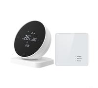Termostato inteligente WiFi, programable inalámbrico RF pantalla táctil controlador de temperatura termostatos inteligentes para calefacción de caldera de gas